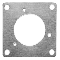 10043649- Adapter Flange 58C-2.5in Square