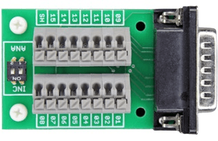 10049743 - UBIFAST Adapter - Terminal Block (SSI,INC,Analog)