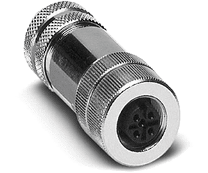 34050515 - M12, 5pin A-Coded, Female
