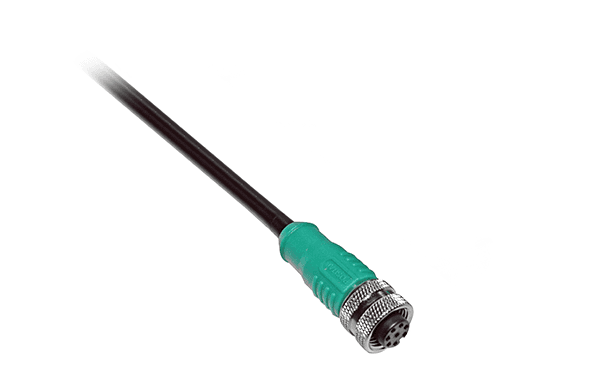 Cable 5 m PUR / POS M12 5pin Female (A) to open wire