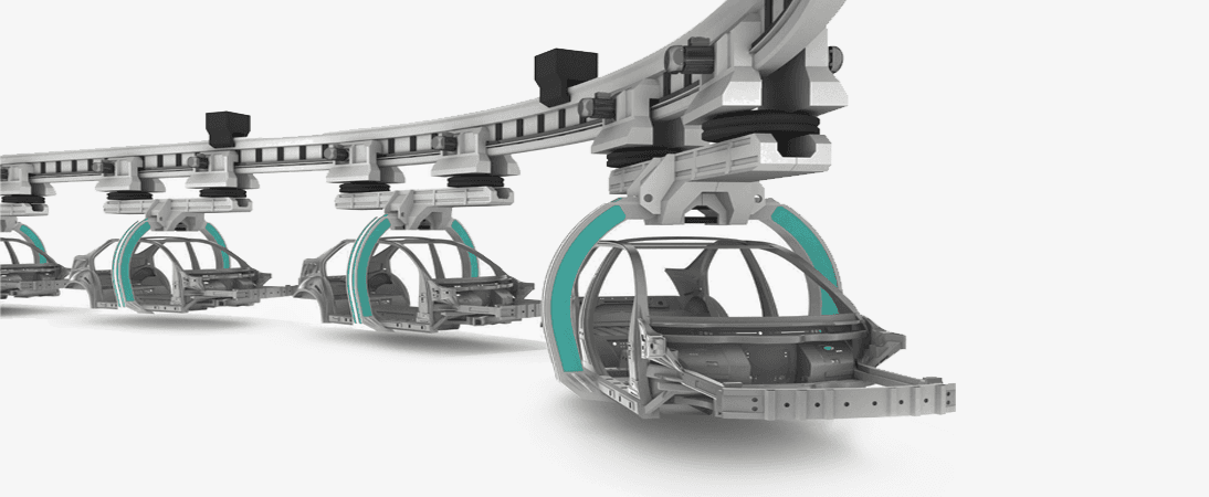 fragment overhead-conveyer